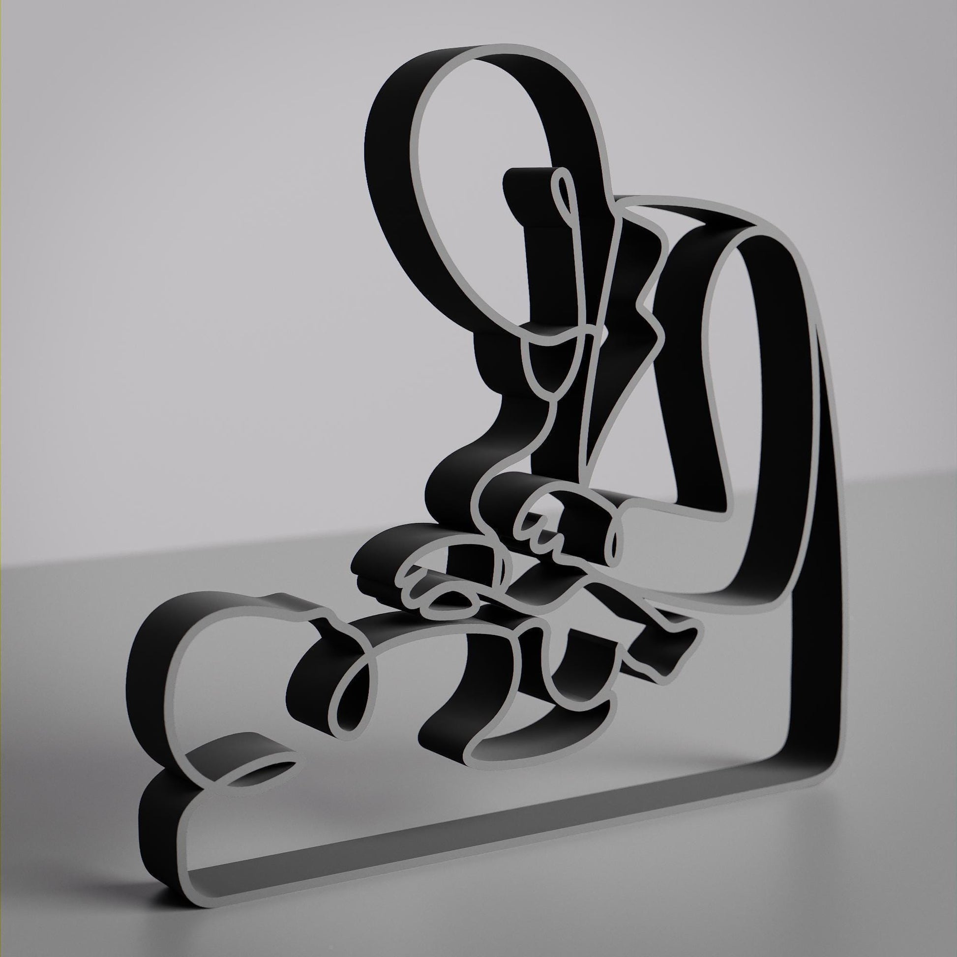 Pediatrician - Customized Line Art Figure