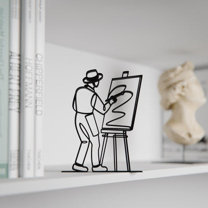 Painter - Customized Line Art Figure