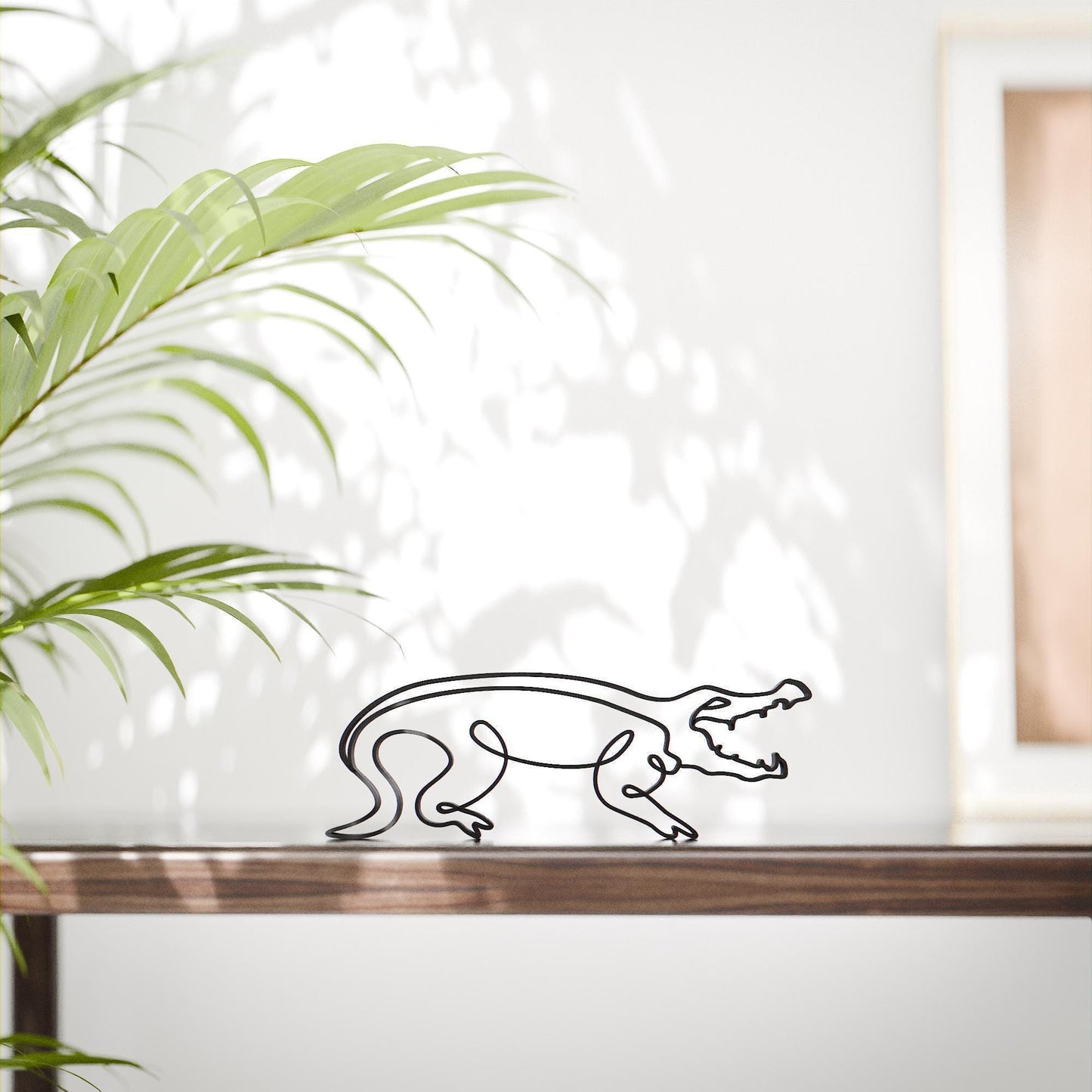 Crocodile - Line Art Figure