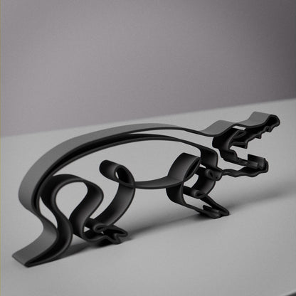 Crocodile - Line Art Figure