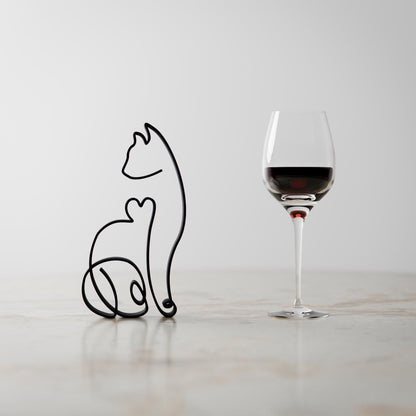 Cat 13 - Line Art Figure