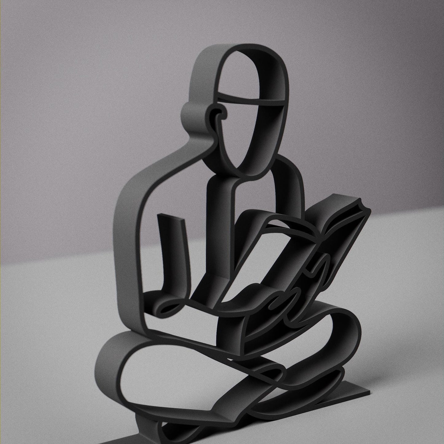 Muslim Man - Customized Line Art Figure