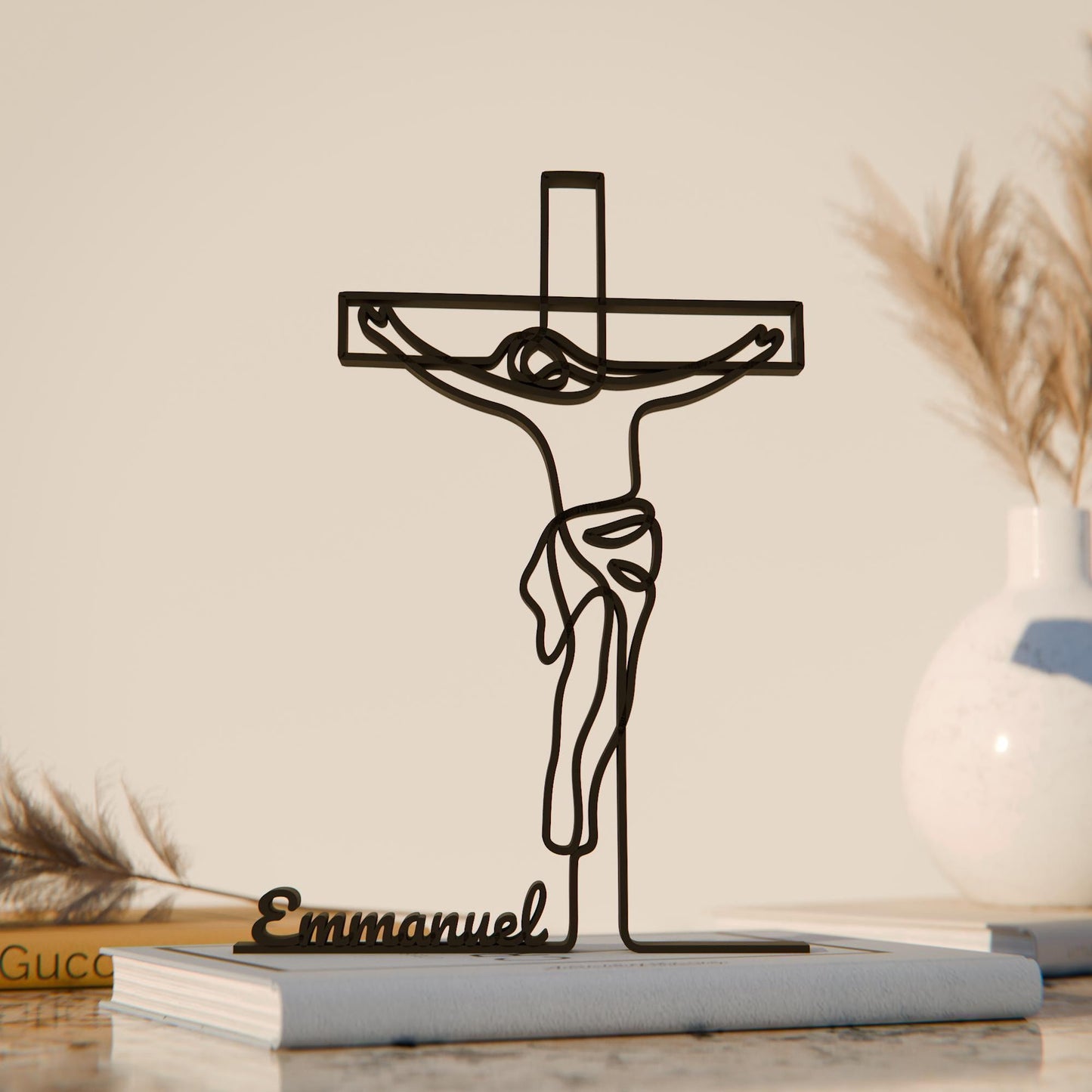 Jesus Christ - Customized Line Art Figure