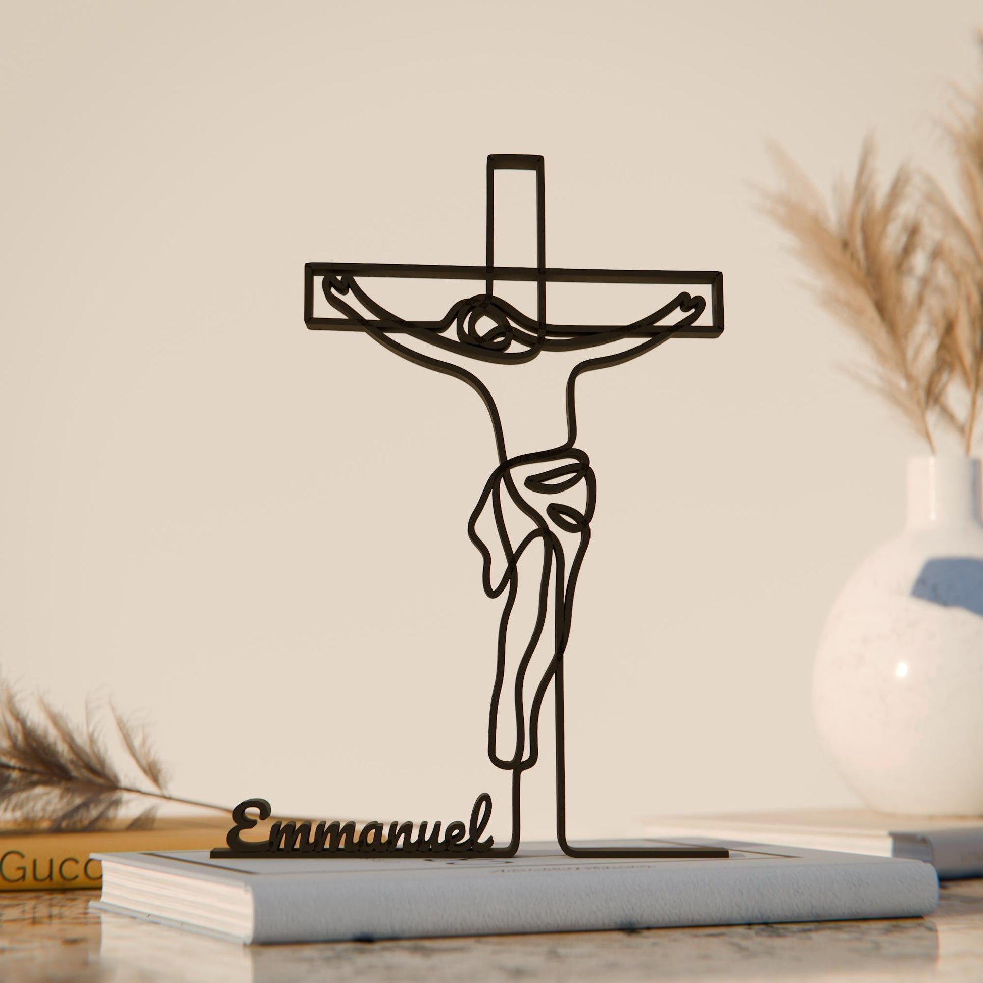 Jesus Christ - Customized Line Art Figure