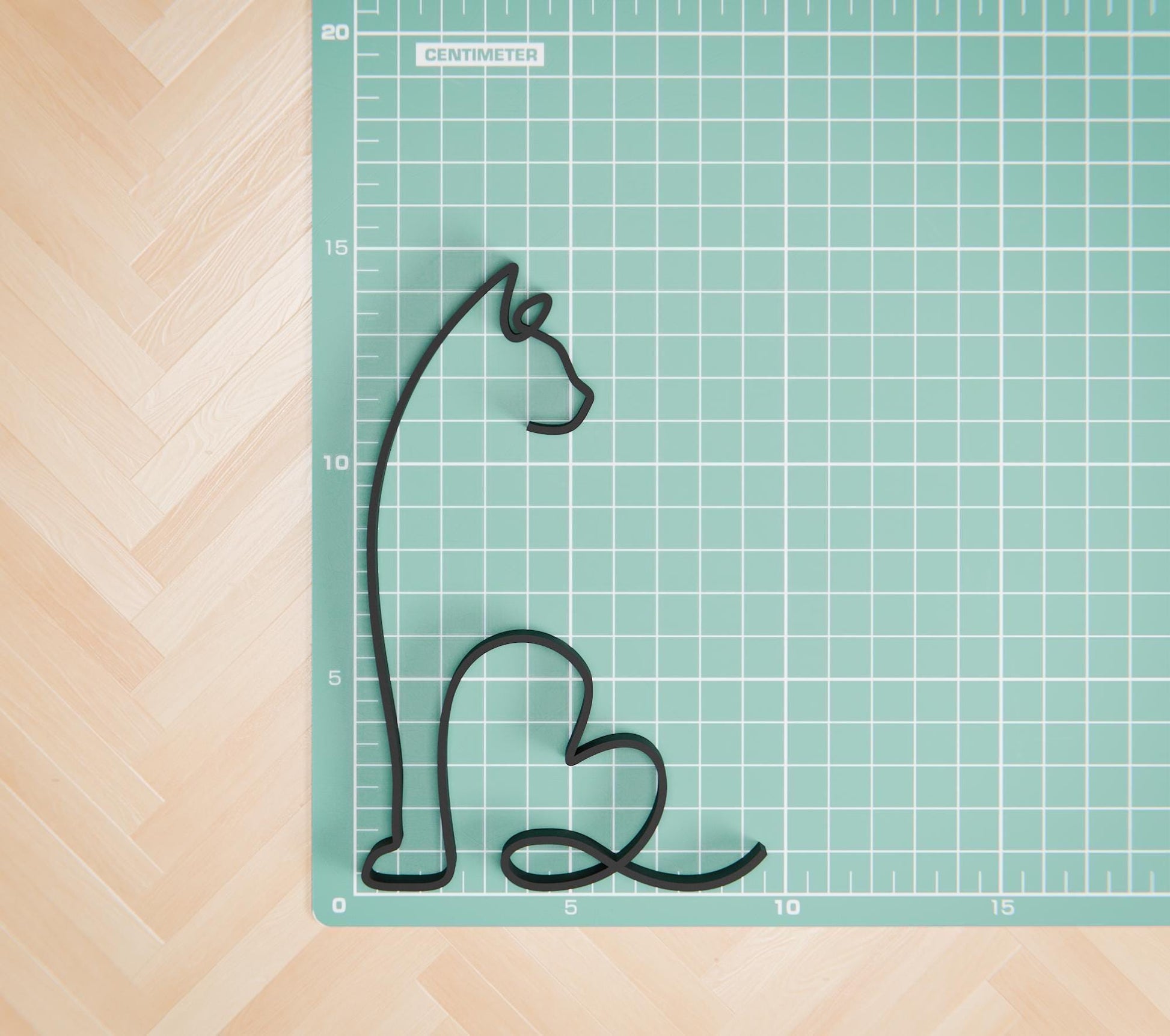 Bengal Cat 10 - Line Art Figure