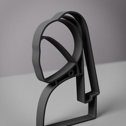 Girl With a Pearl Earring - Customized Line Art Figure