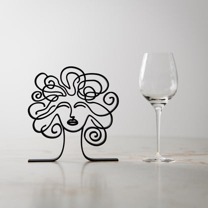 Medusa - Customized Line Art Figure