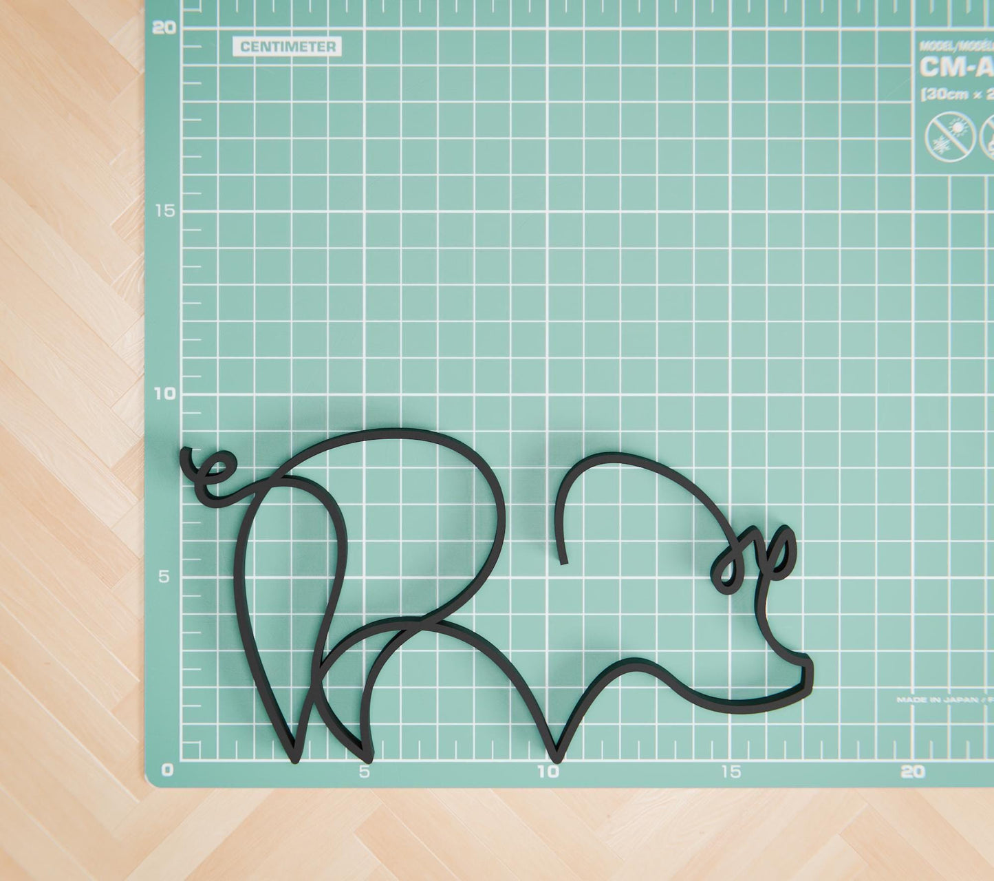 Pig - Line Art Figure