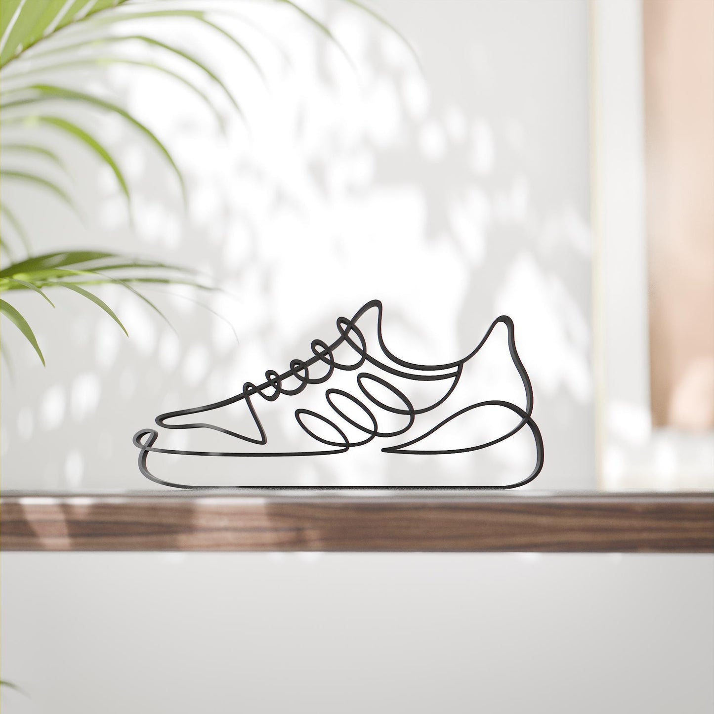 Sneaker - Customized Line Art Figure