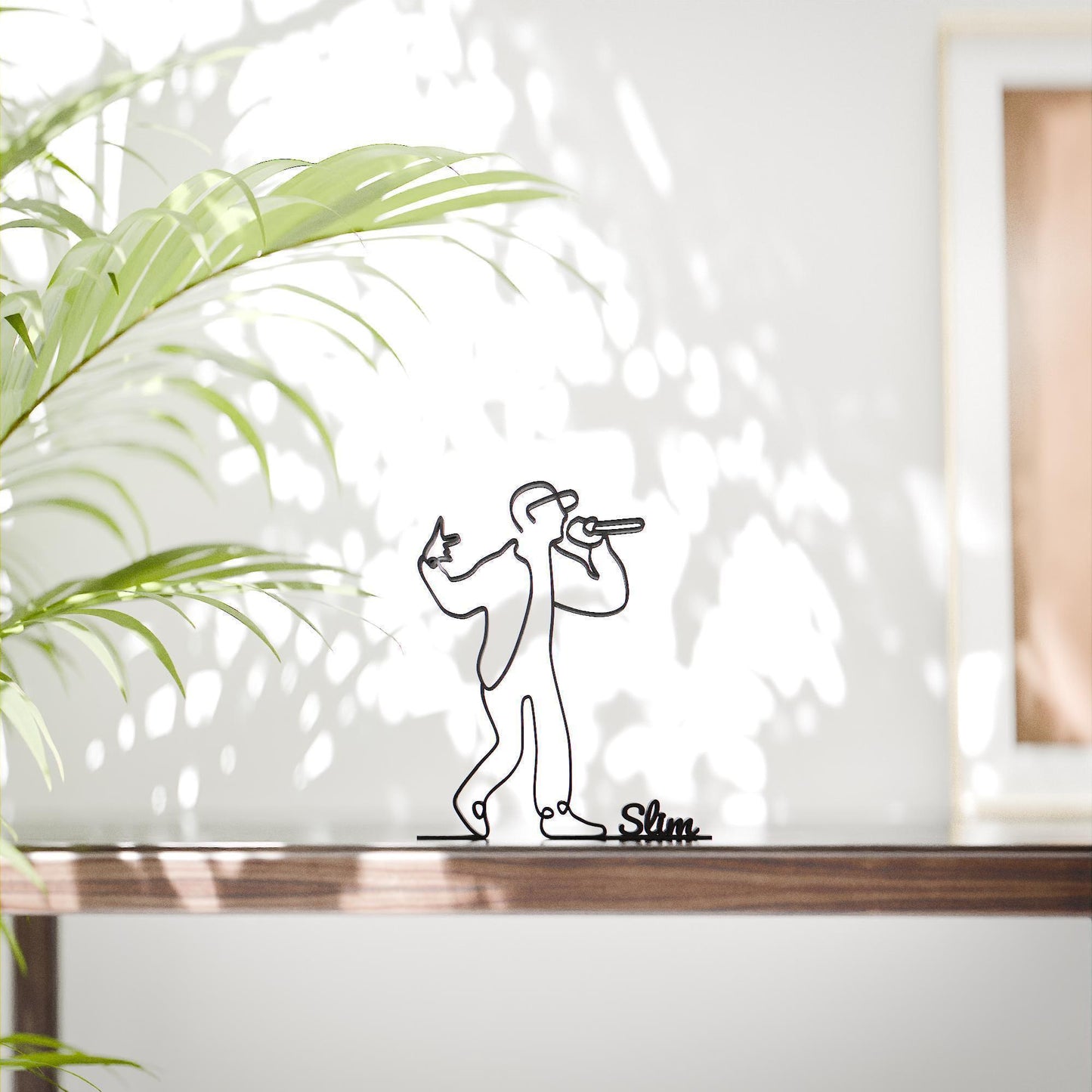 Rapper - Customized Line Art Figure