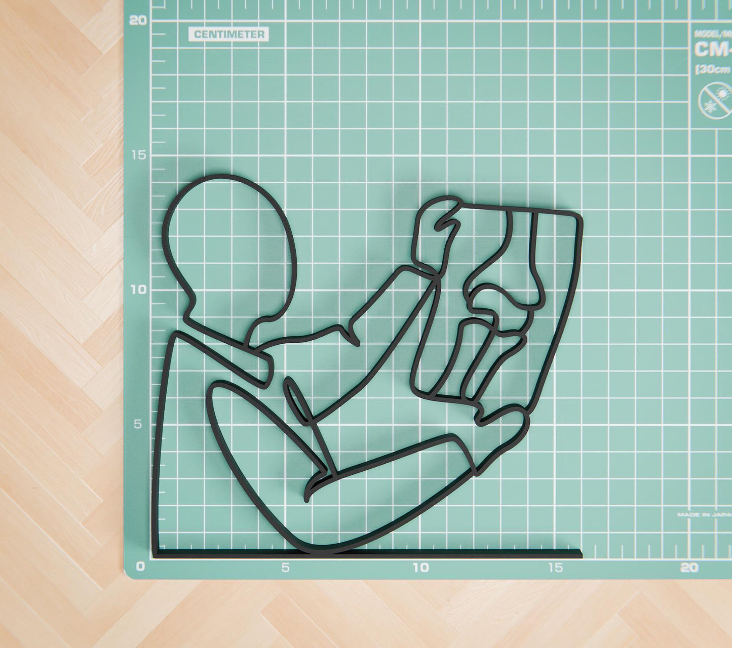 Radiographer - Customized Line Art Figure