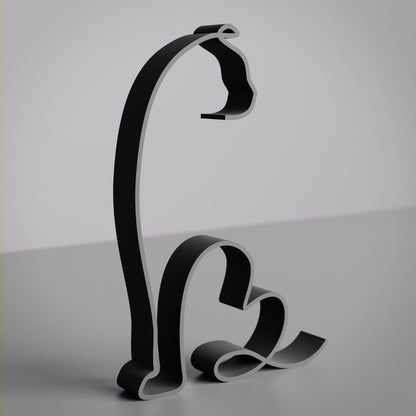 Scottish Fold Shorthair Cat 08 - Line Art Figure