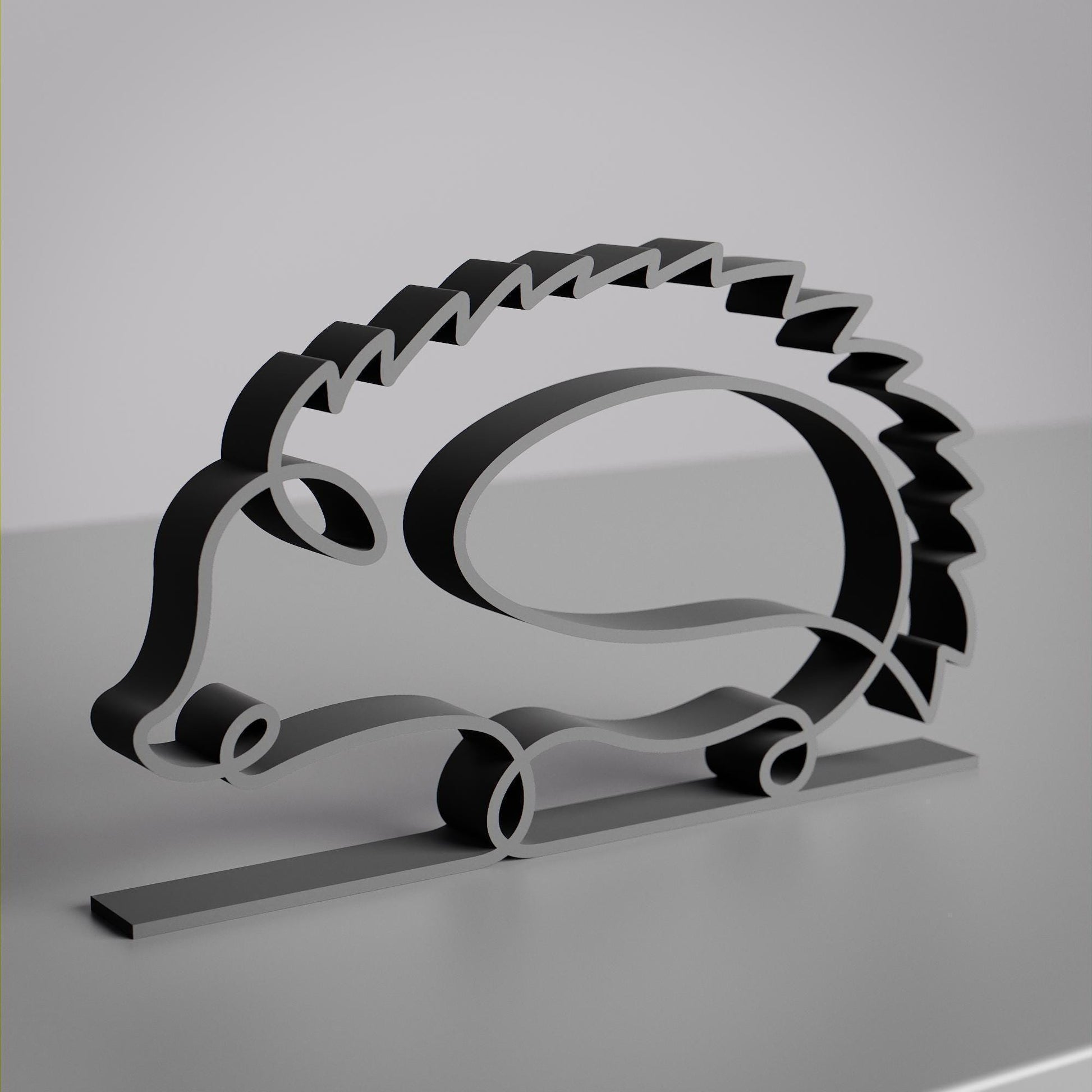 Hedgehog - Line Art Figure