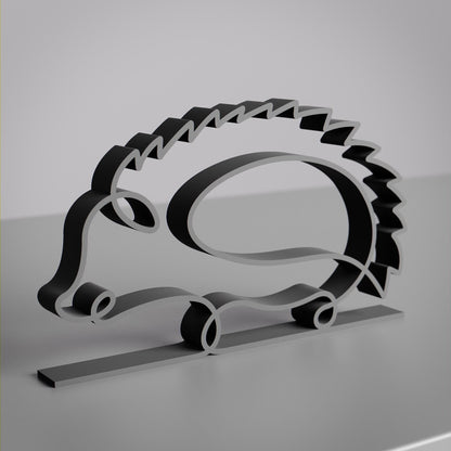 Hedgehog - Line Art Figure