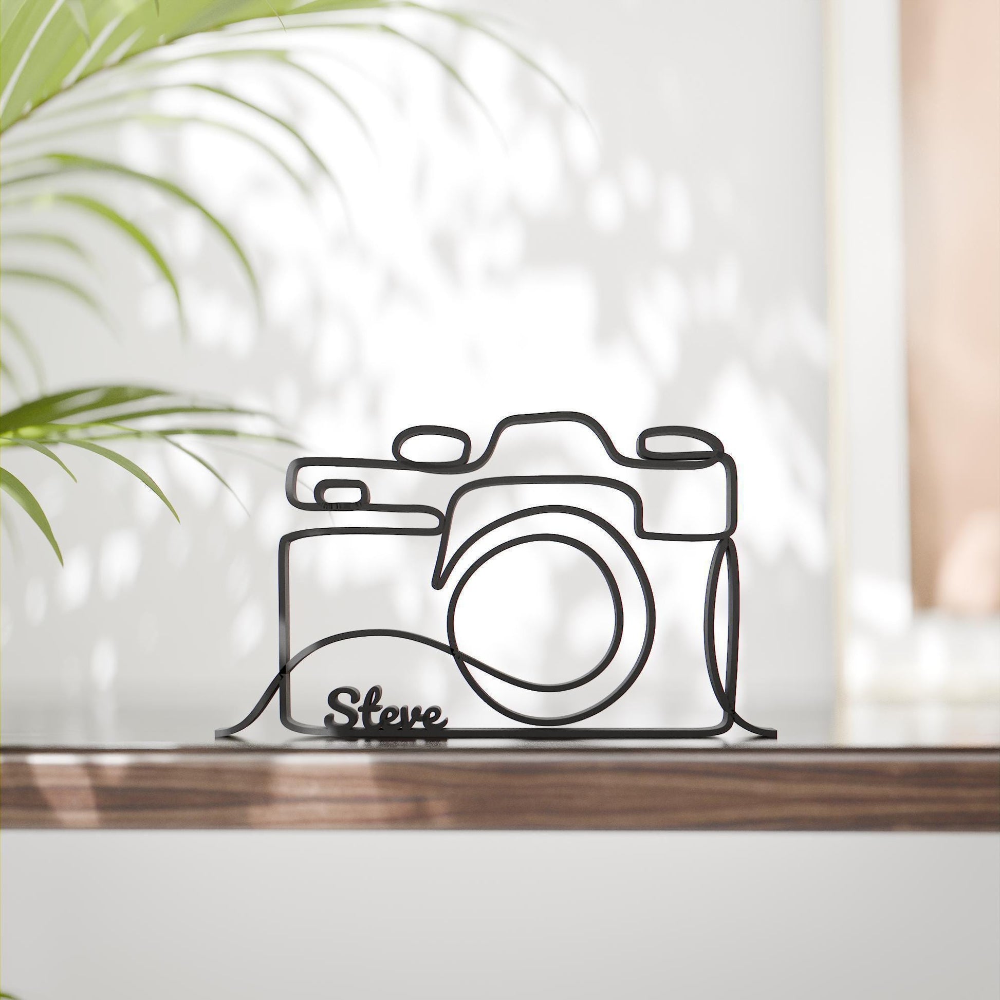 Camera - Customized Line Art Figure