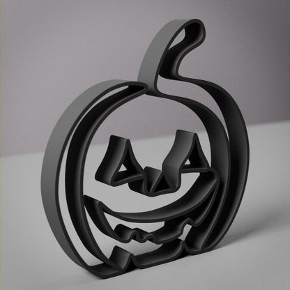 Halloween Pumpkin - Customized Line Art Figure