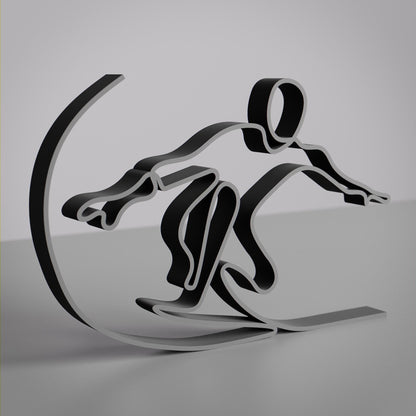 Surfer - Customized Line Art Figure