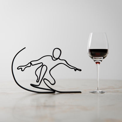 Surfer - Customized Line Art Figure