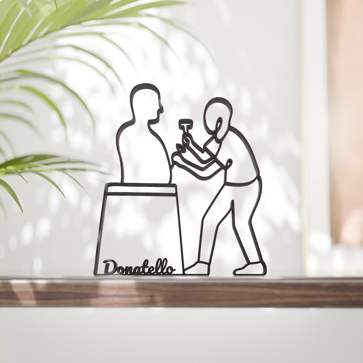 Sculptor - Customized Line Art Figure