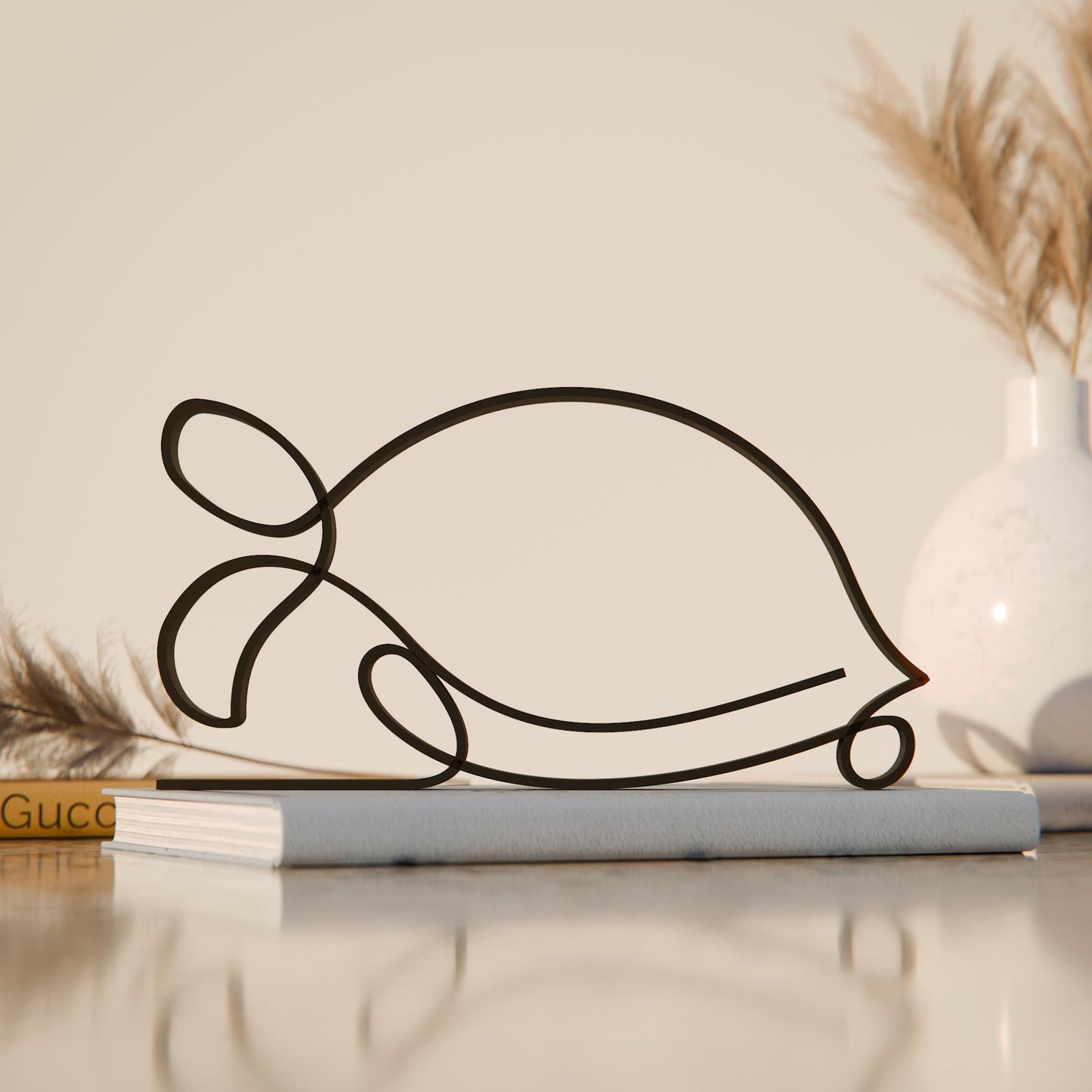 Turtle - Line Art Figure