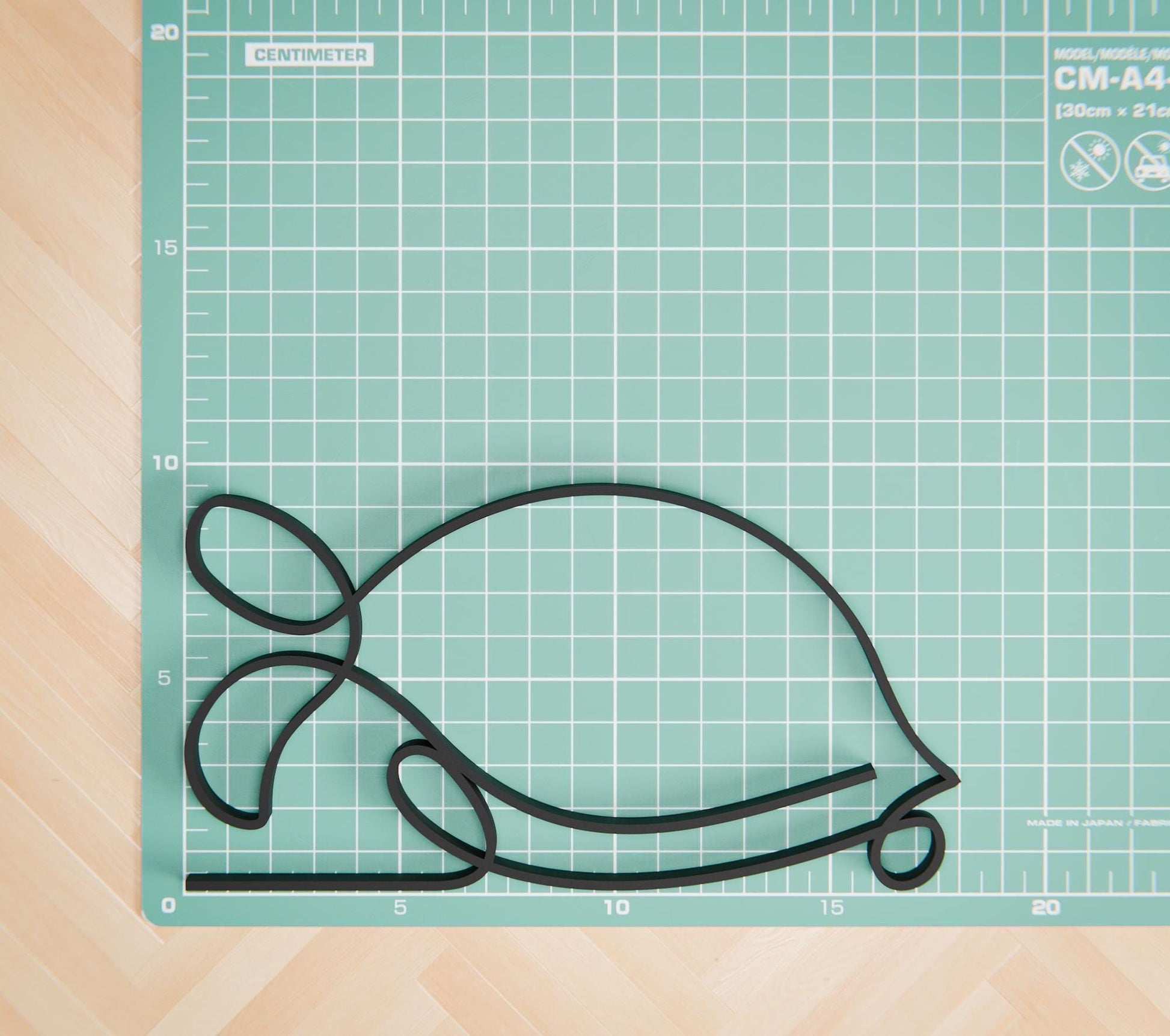 Turtle - Line Art Figure