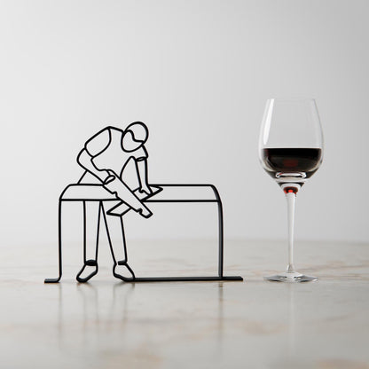 Carpenter - Customized Line Art Figure