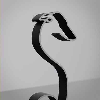 Greyhound Dog 10 - Line Art Figure