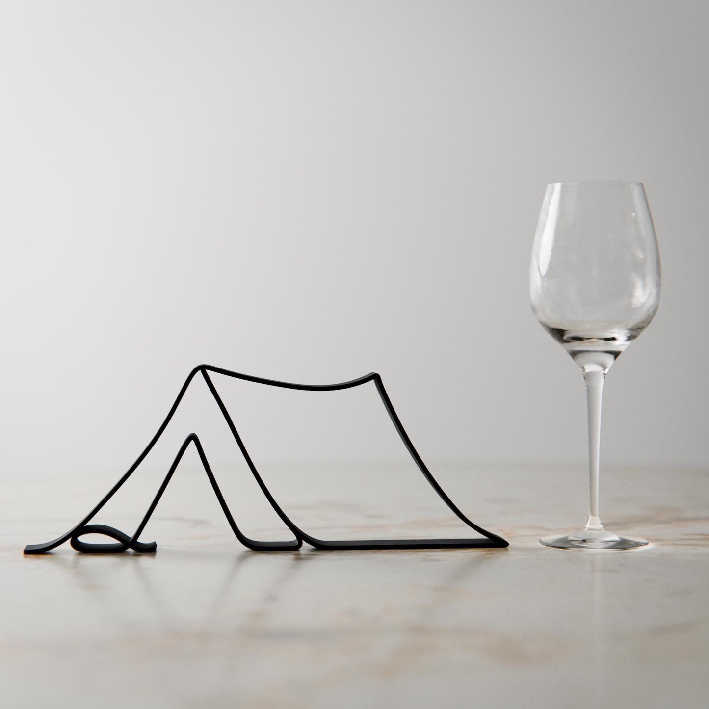 Camper - Customized Line Art Figure