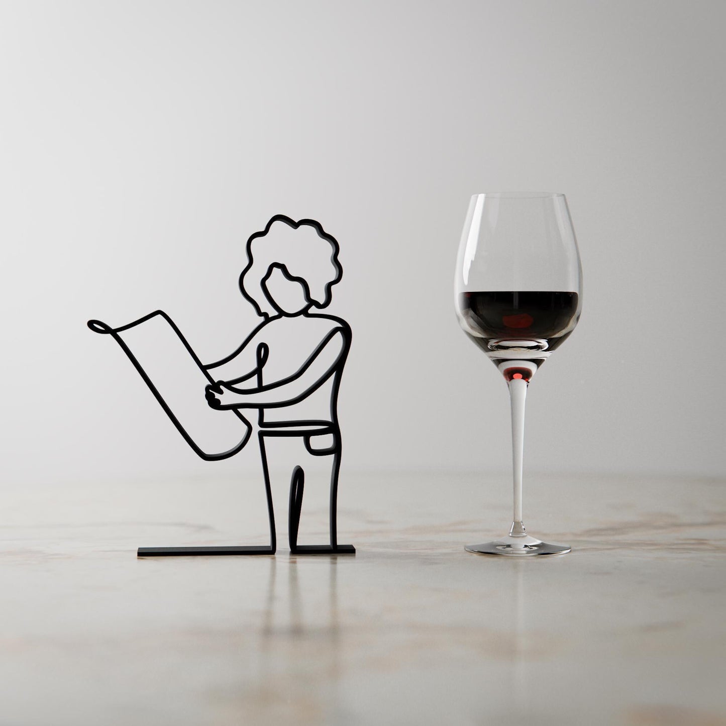 Female Architect - Customized Line Art Figure