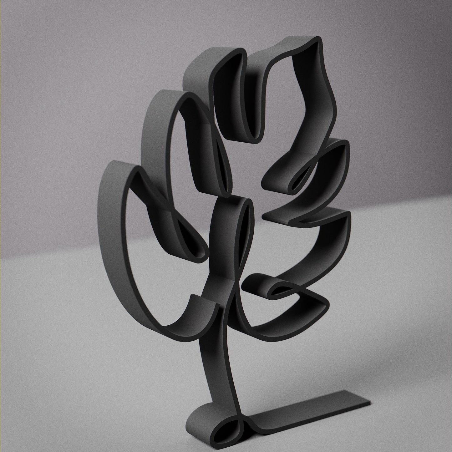 Leaf - Customized Line Art Figure