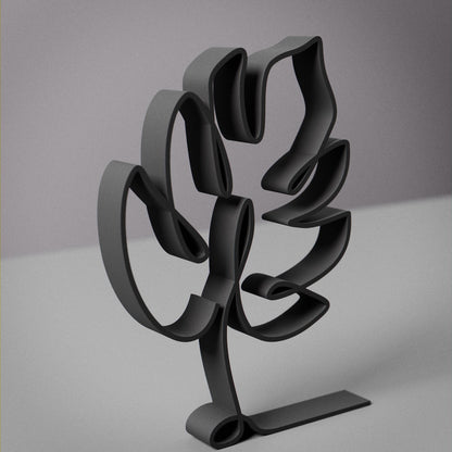 Leaf - Customized Line Art Figure