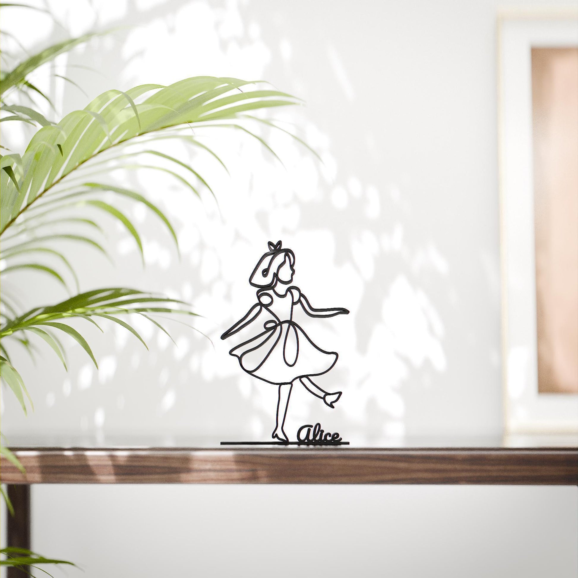 Alice - Customized Line Art Figure
