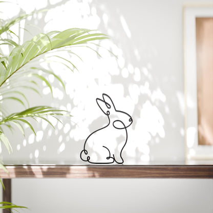 Rabbit - Line Art Figure