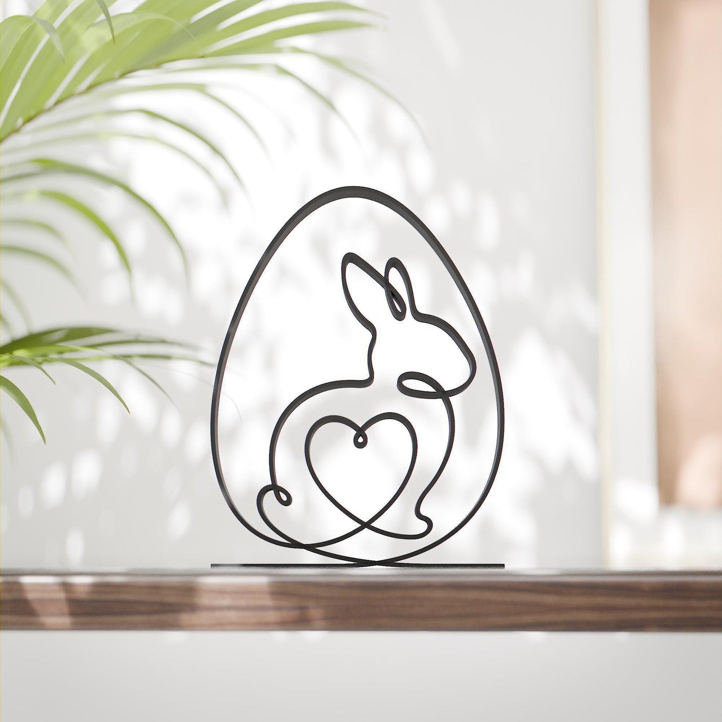 Easter Bunny - Line Art Figure