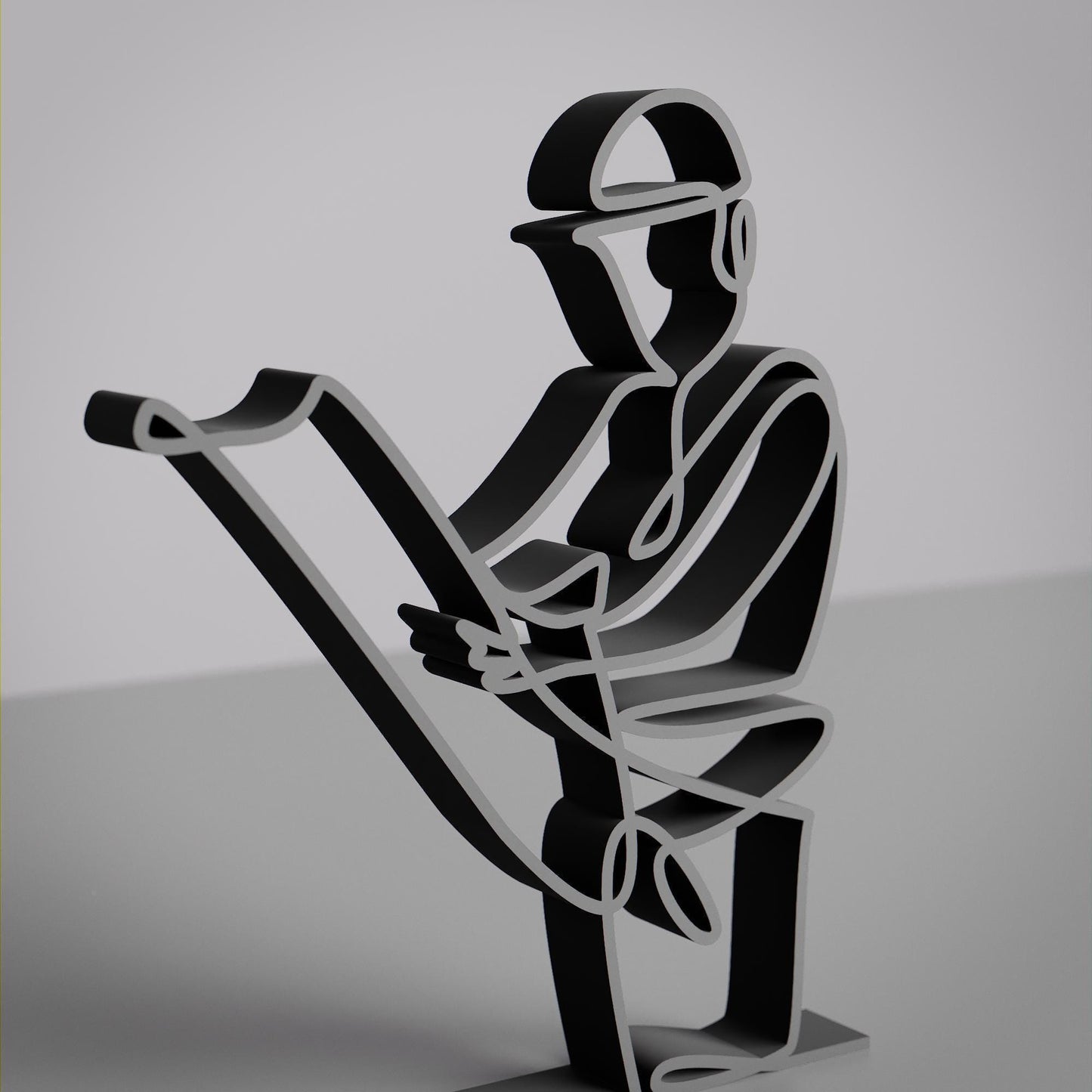 Architect - Customized Line Art Figure