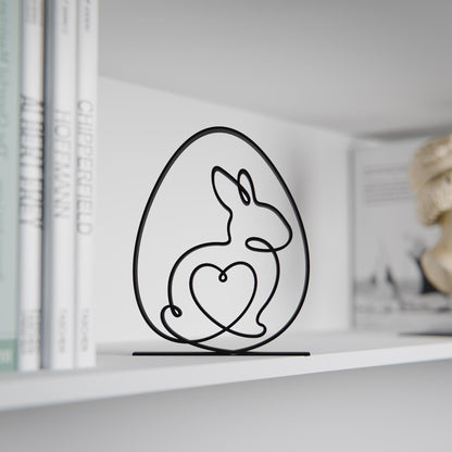 Easter Bunny - Line Art Figure