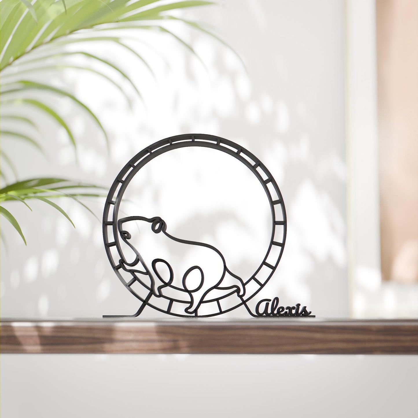 Hamster - Customized Line Art Figure