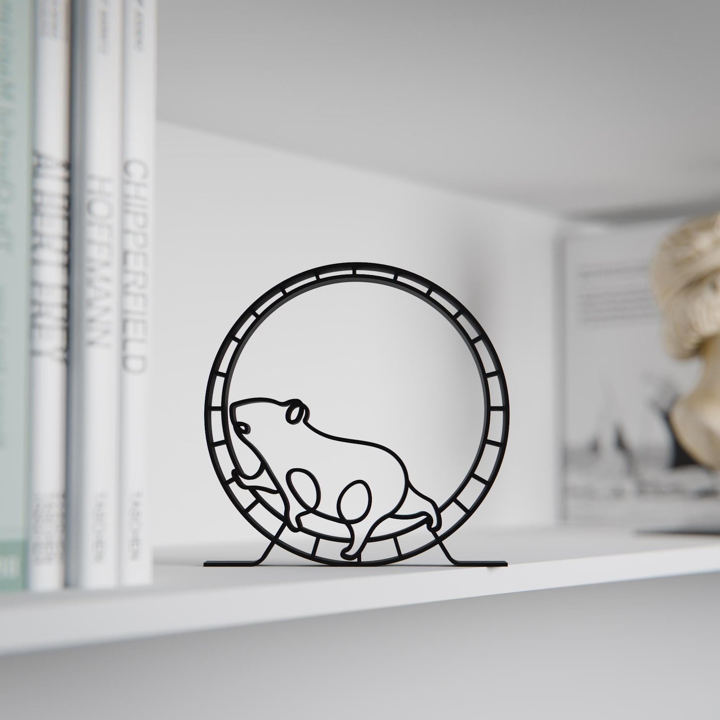 Hamster - Customized Line Art Figure