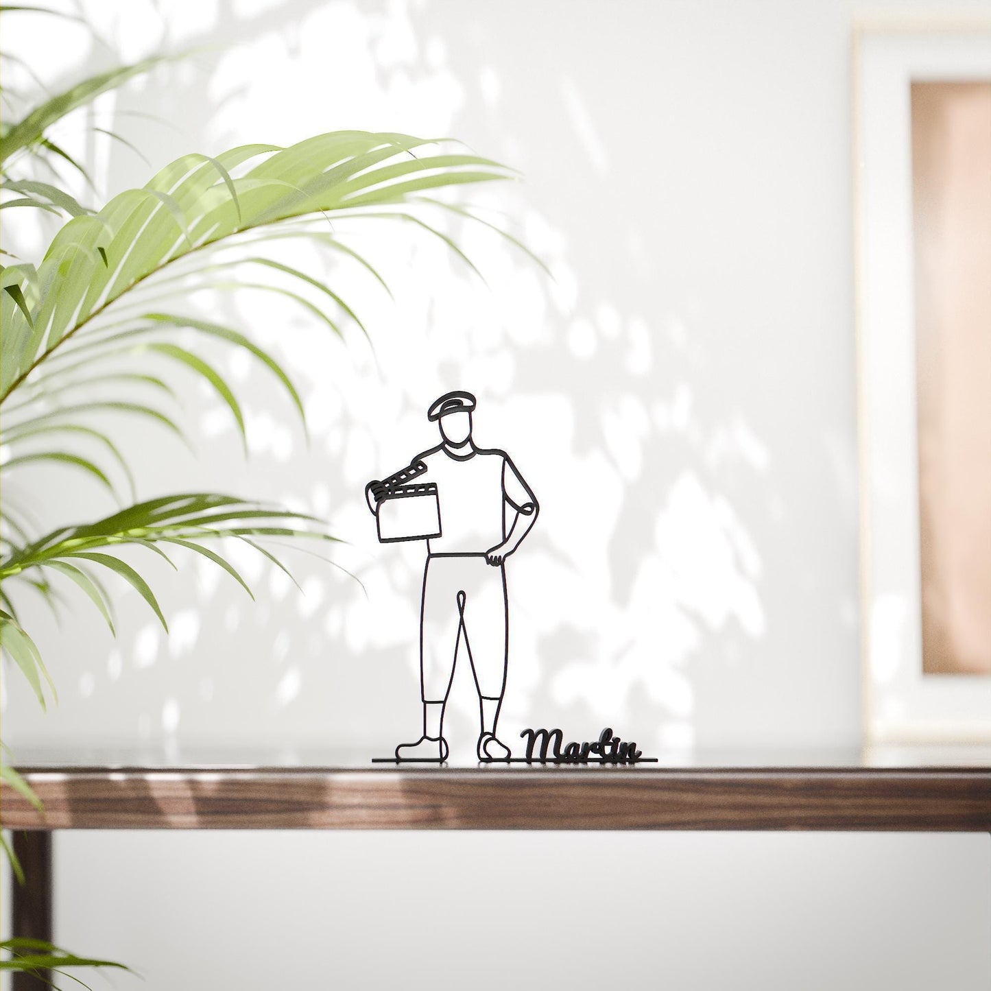 Film Director - Customized Line Art Figure