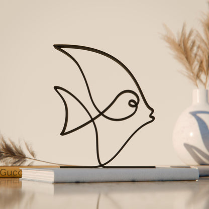 Fish - Line Art Figure