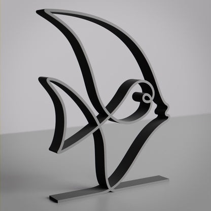 Fish - Line Art Figure