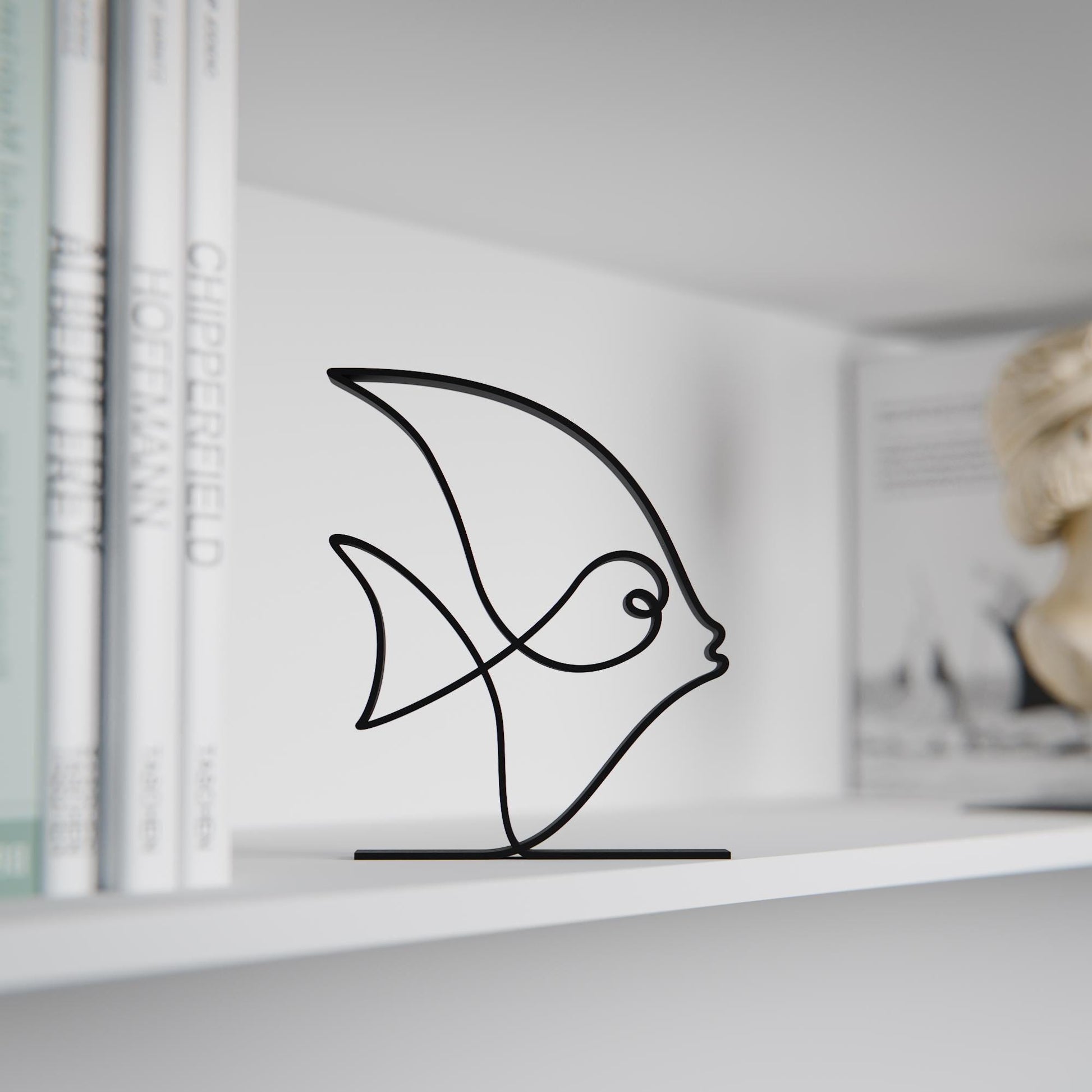 Fish - Line Art Figure