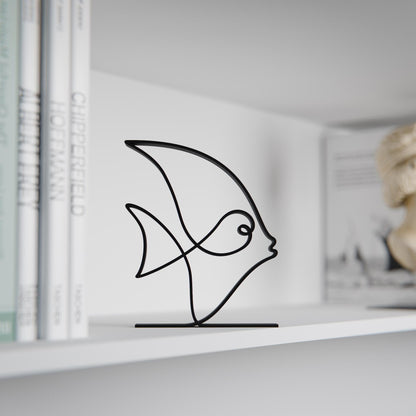 Fish - Line Art Figure