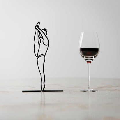 Ballerina 04 - Line Art Figure