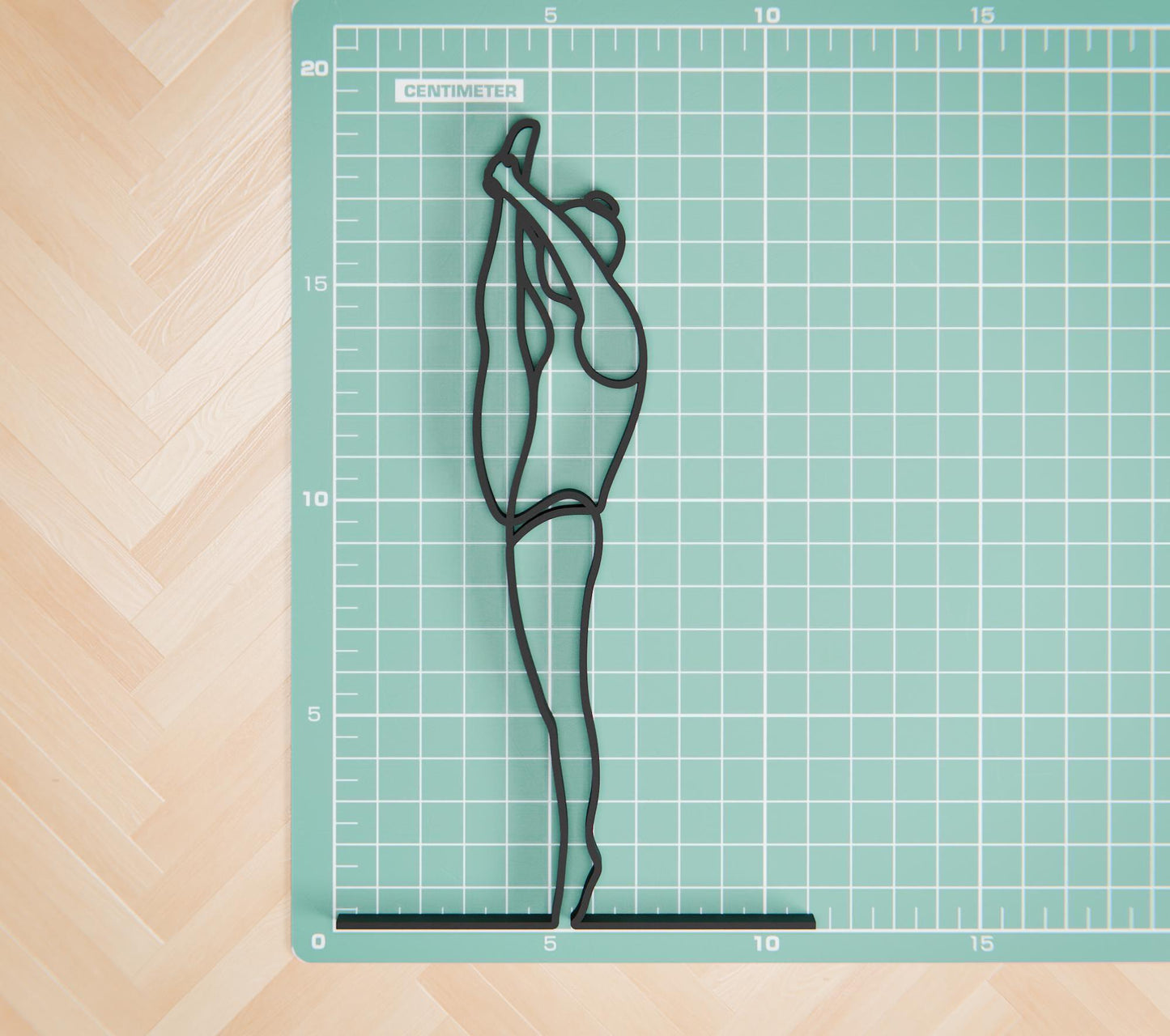 Ballerina 04 - Line Art Figure