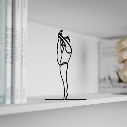 Ballerina 04 - Line Art Figure