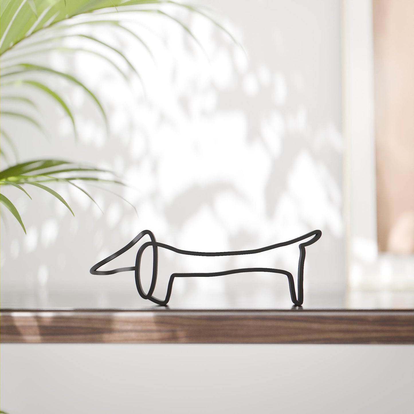 Picasso's Dog - Line Art Figure