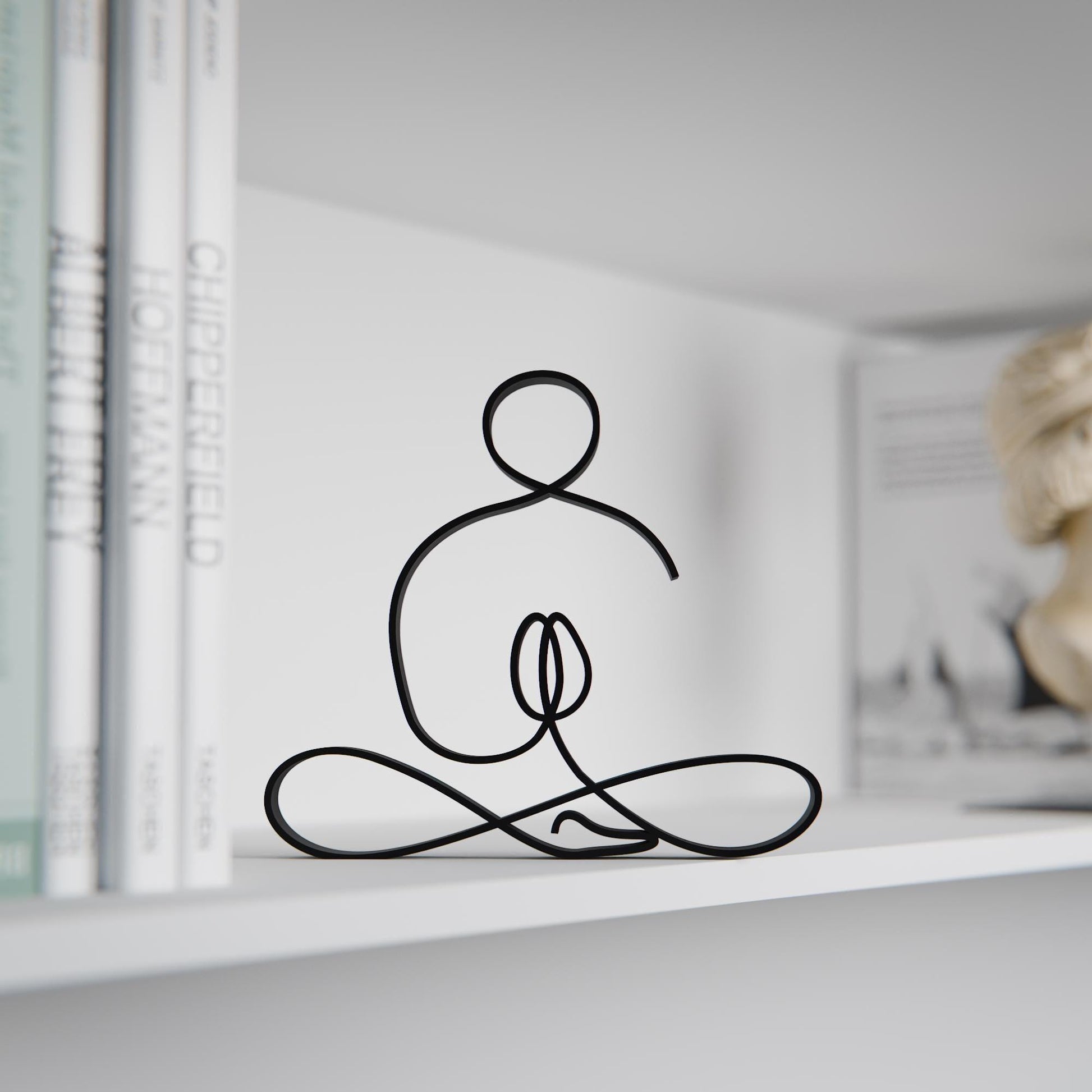 Yogi - Line Art Figure