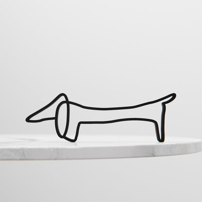 Picasso's Dog - Line Art Figure