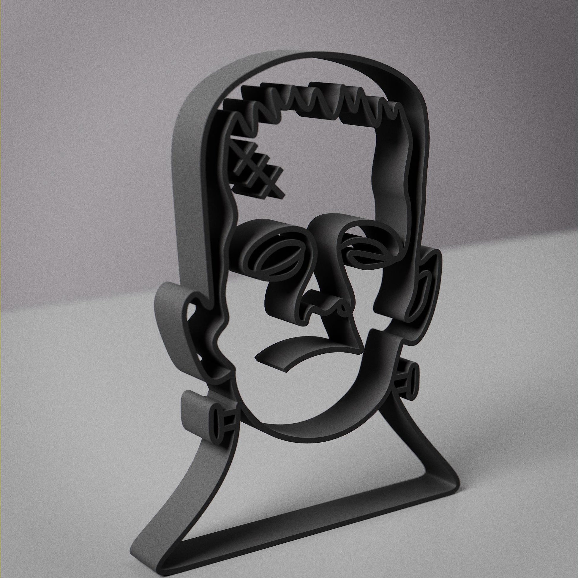 Frankenstein - Customized Line Art Figure